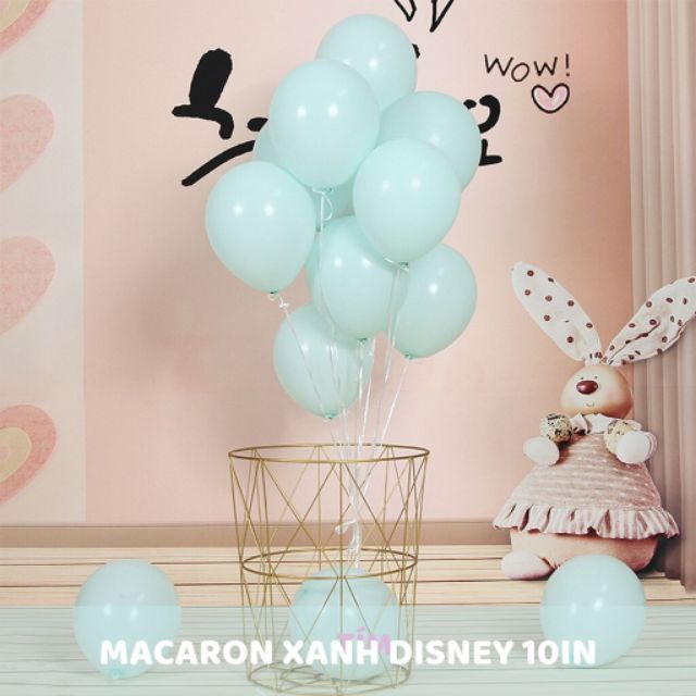 ( 100 quả )  Bong bóng pastel macaron 10" siêu rẻ -  quả trang trí sinh nhật siêu đẹp