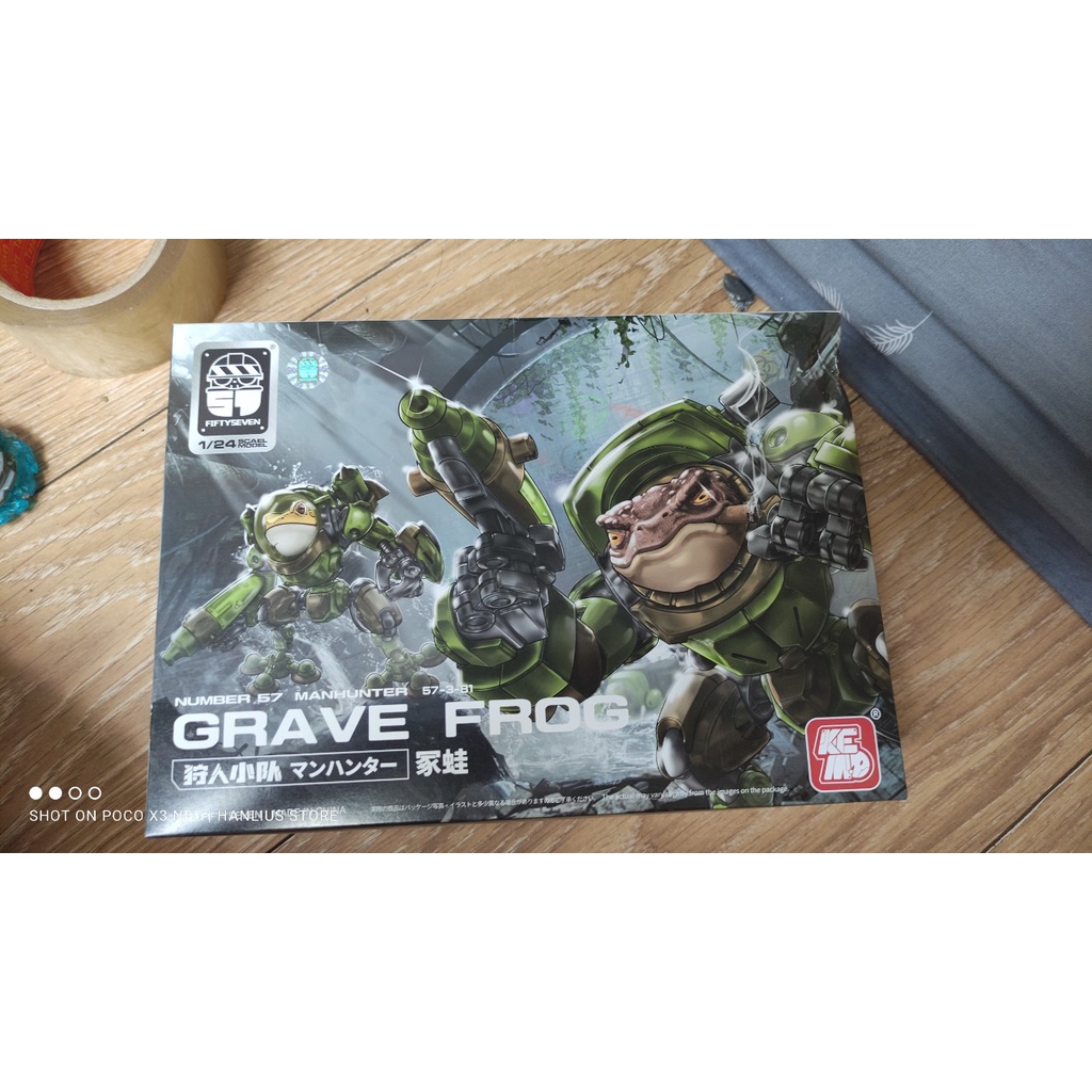 Mô hình 1/24 No 57 Grave frog