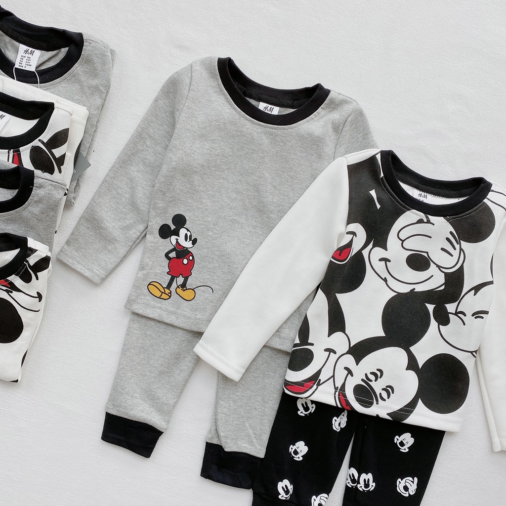 B449- SET 2 BỘ BÉ TRAI DÀI MICKY BỊT MẮT