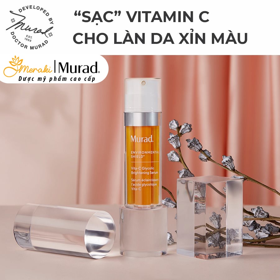 Serum bật sáng tông da Murad Vita-C Glycolic Brightening 30ml