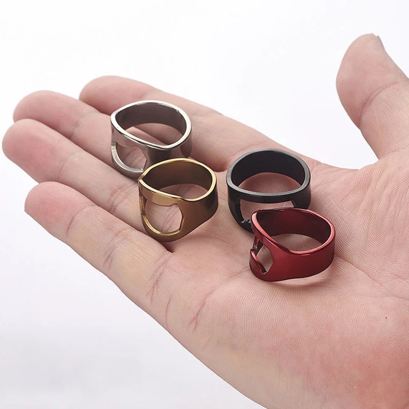 Dụng Cụ Mở Nắp Chai Bia Bằng Thép Không Gỉ Kiểu Dáng Thời Trang