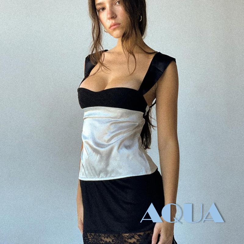 Áo Tank Top Y2K Cắt Thấp Màu Sắc Thời Trang Mùa Hè Cho Nữ