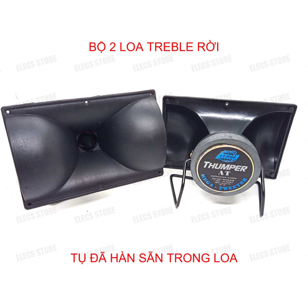 Bộ 2 Loa Kèn Super Tweeter AT-27 Tăng Cường Tiếng Trép