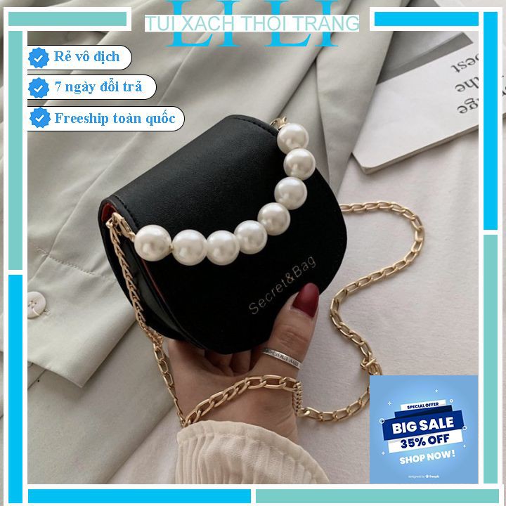 Túi đeo chéo mini 💖Nhập MYLI02 GIẢM 30K💖 Túi xách mini phong cách Hàn Quốc ! TX009 (có ảnh, video thật)