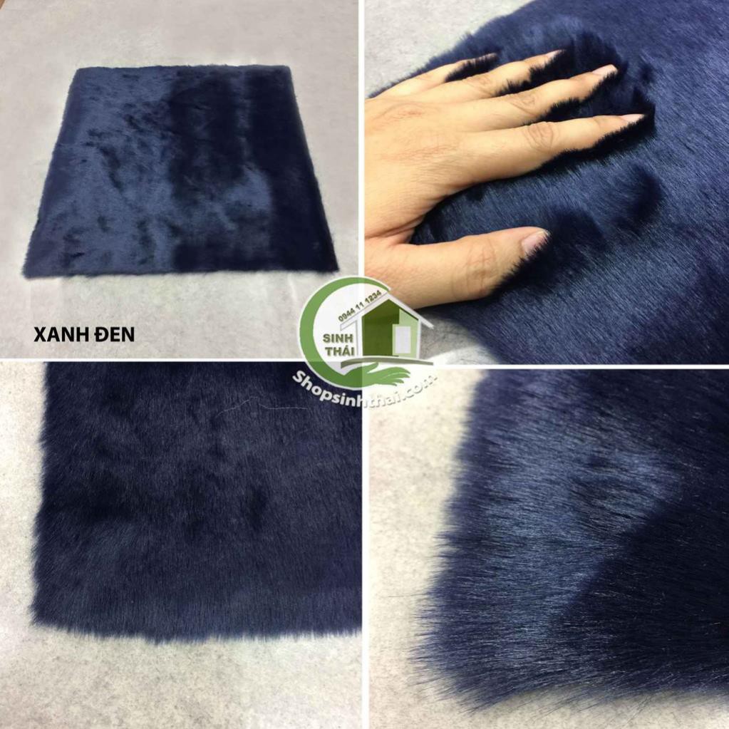 Thảm lông xù trang trí chụp hình ảnh sản phẩm màu trắng, kem, hồng, đen, xám, nâu, xanh, da báo