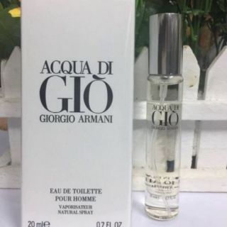 (20ml) Combo 8 ống nước hoa Nam