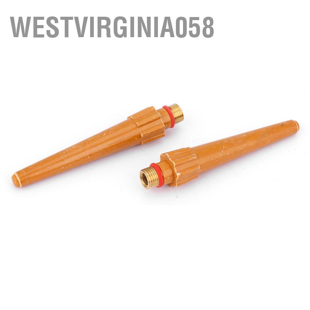 Westvirginia058 20pcs QQ300 TIG Welding Torch Consumables Ceramic Nozzle Collet Long &amp; Short Back Cap