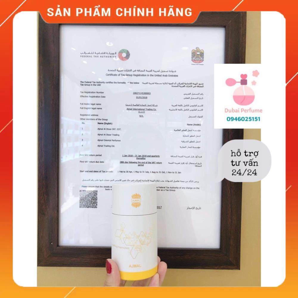 Tinh dầu Dubai Ajmal 12ml full hộp thơm lâu, đủ mùi cho cả nam và nữ- Cam kết hàng nội địa dubai chính hãng