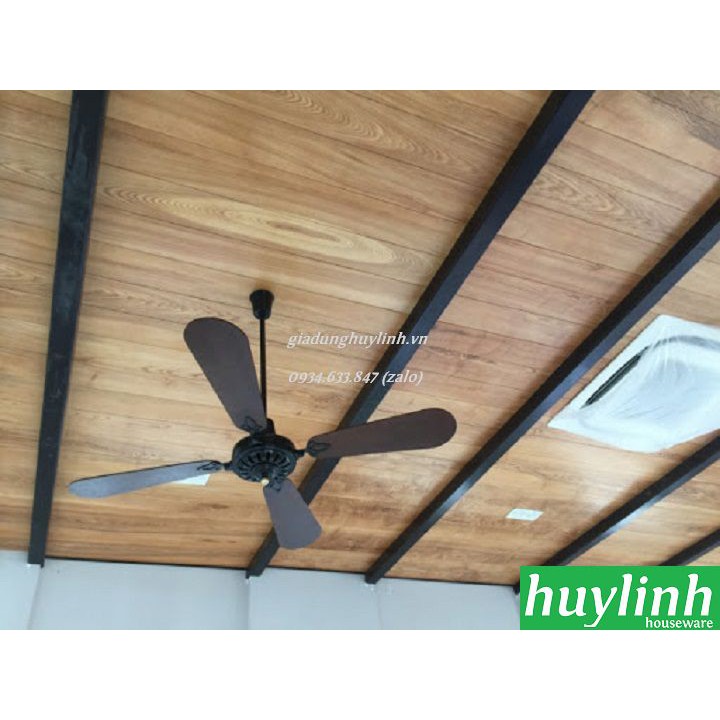 Quạt trần cánh gỗ kiểu cổ Sinwa S168 - 4 cánh