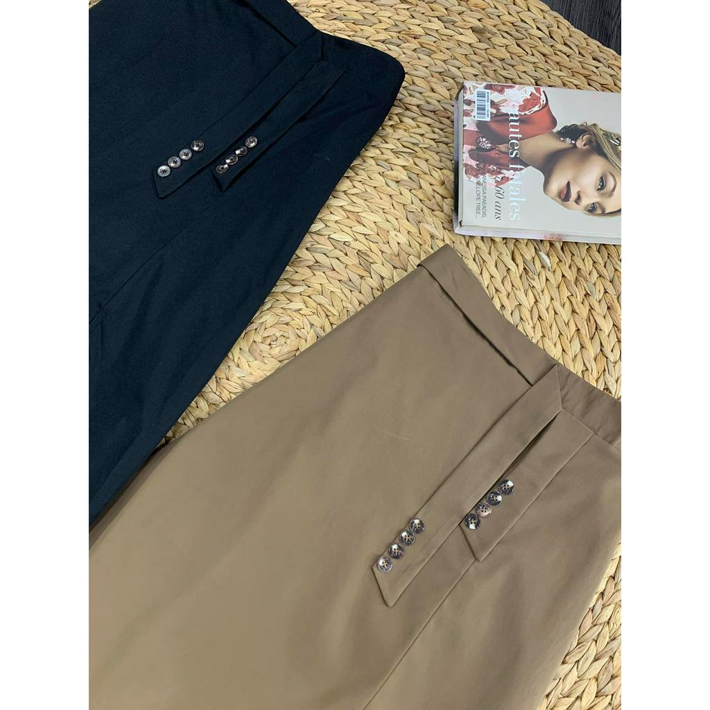 CHÂN VÁY DÀI 8 nút