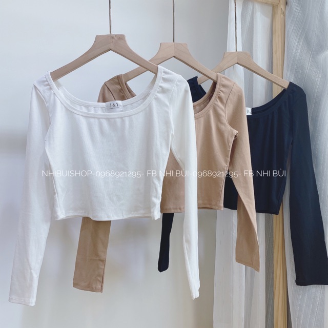 Áo thun dài tay croptop hot 2020 | BigBuy360 - bigbuy360.vn