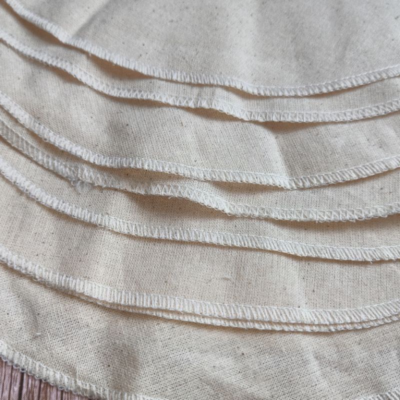 Khăn vải 💯 % cotton đồ xôi, hấp bánh bao đường kính