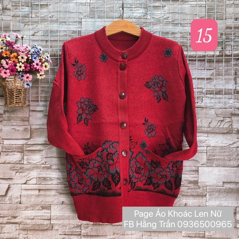Áo khoác len cho người trung niên