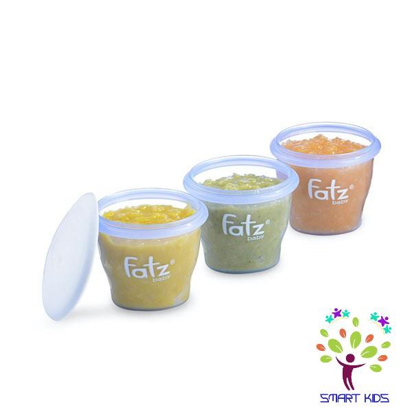 Bộ 3 cốc trữ thức ăn dặm 85ml Fatz Baby FB0010N