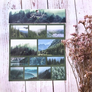 Tấm Sticker phong cảnh ST051
