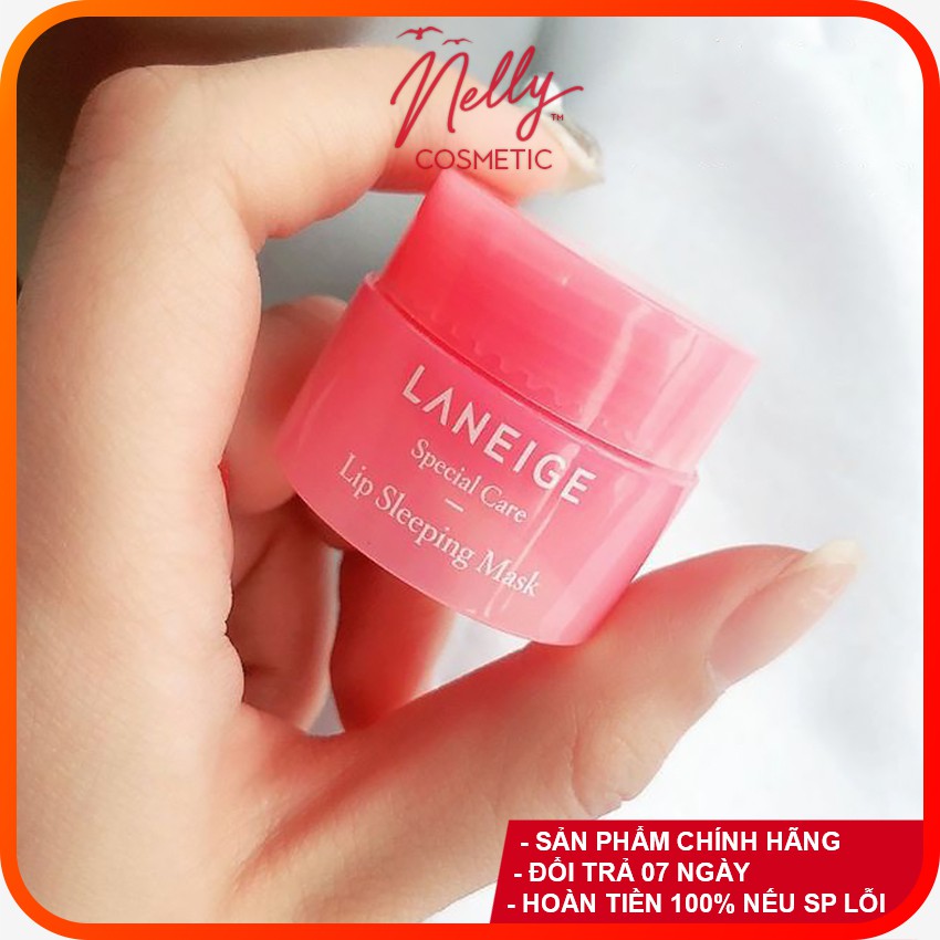 (❤️ HOT SALES ❤️) Mặt nạ ngủ cho môi Laneige Lip Sleeping Mask Berry 3g - Miniature