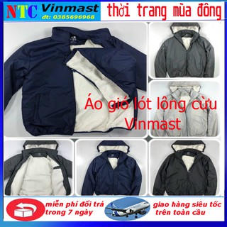 Áo GIÓ LÓT LÔNG CỪU, Áo Khoác Vải Dù Lót Lông Chống Nước, Siêu Ấm, hàng VNXK chất đẹp, giá rẻ- Htc