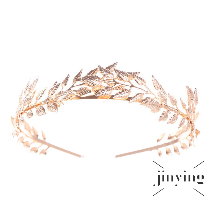 GETNOIVAS Cài tóc hình chiếc lá đính đá thanh lịch dành cho nữ