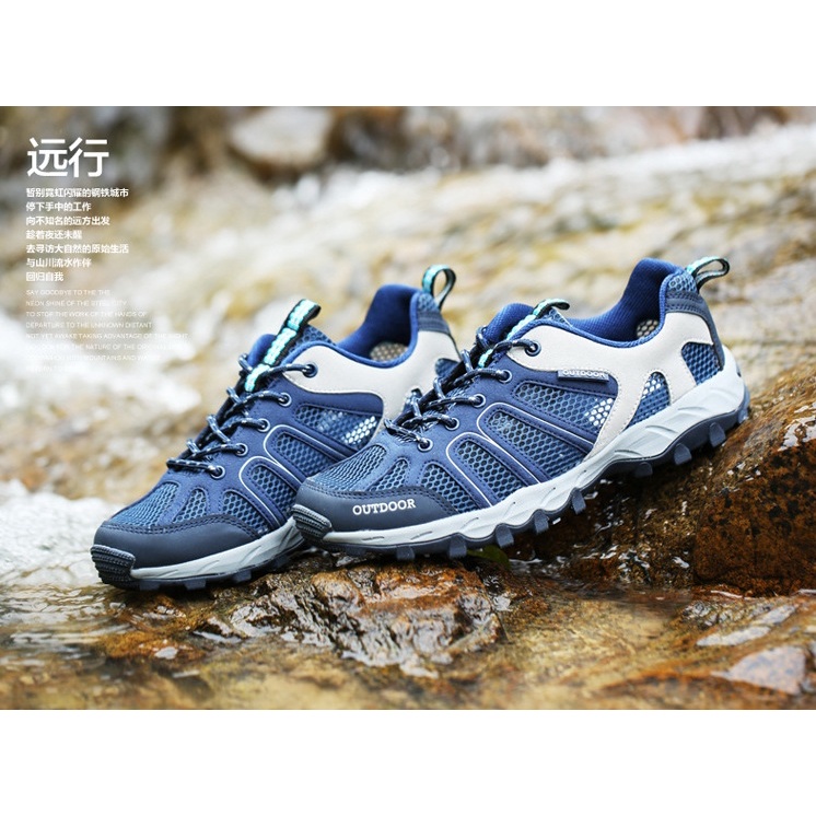 Giày thể thao Nam Nữ chạy bộ leo núi lội nước siêu nhẹ Outdoor