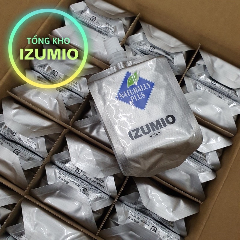 Thùng 48 gói nước giàu Hydro IZUMIO - Naturally Plus Nhật Bả
