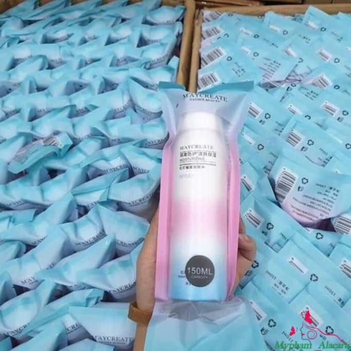Xịt Chống Nắng Trắng Da MayCreate 150ml