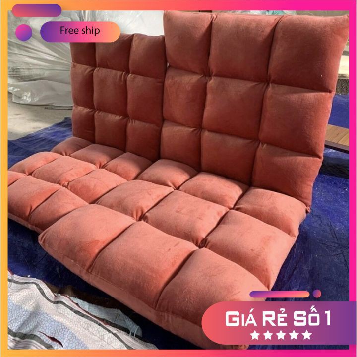 ⚡ LOẠI TO 120x60 ⚡ Ghế ngồi bệt tựa lưng tatami kiểu Nhật, ghế lười nhiều màu hot