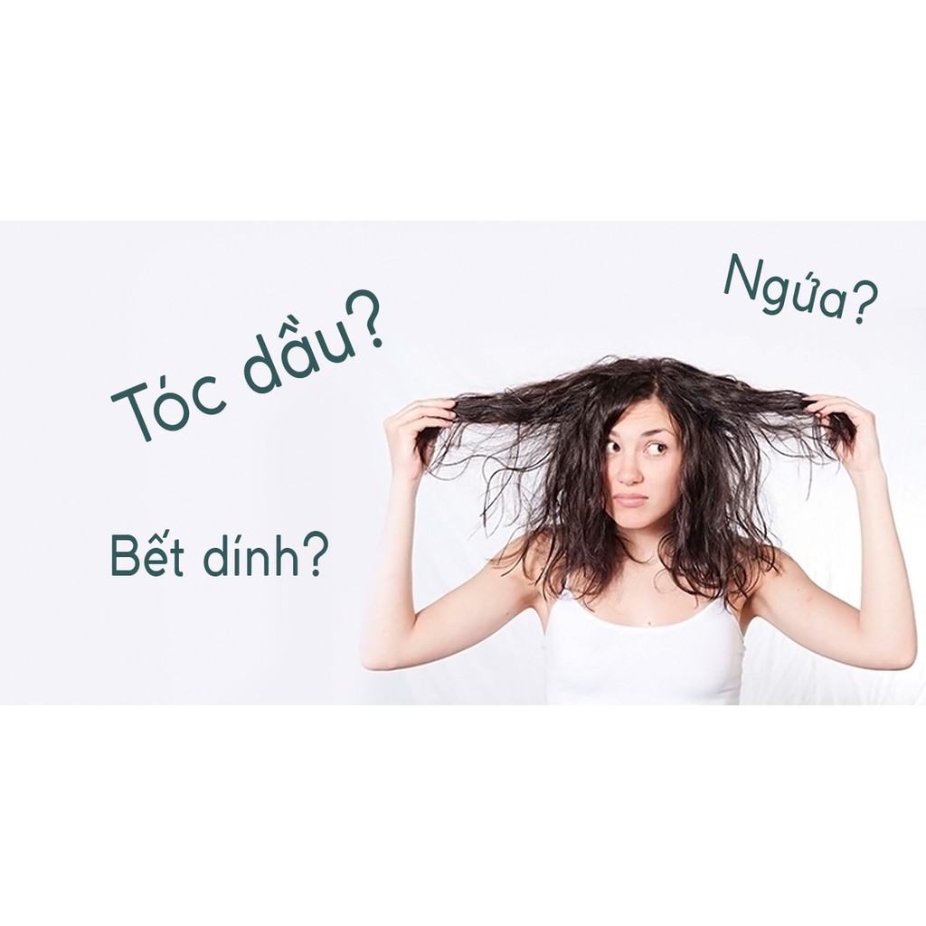 Dầu gội dành cho tóc bết, tóc nhiều dầu nhưng đuôi tóc vẫn khô xơ, Dessange Pháp