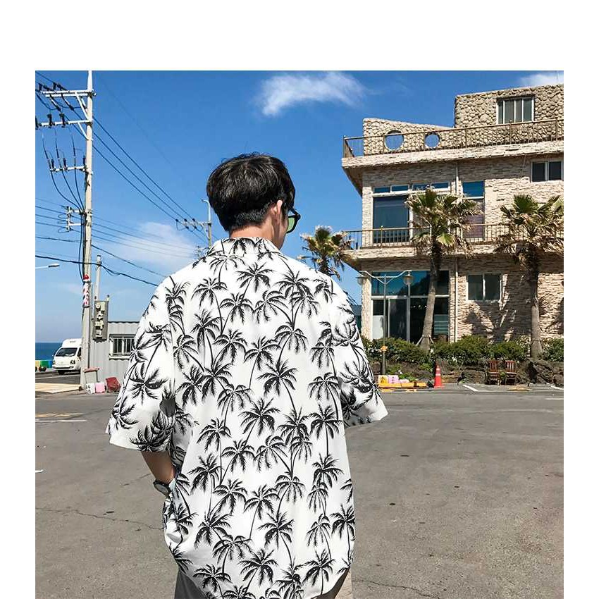 SƠ MI ĐI BIỂN DÀNH CHO NHÓM LỚP CỰC ĐẸP, SƠ MI HOA LÁ, SƯO MI HAWAIL | BigBuy360 - bigbuy360.vn