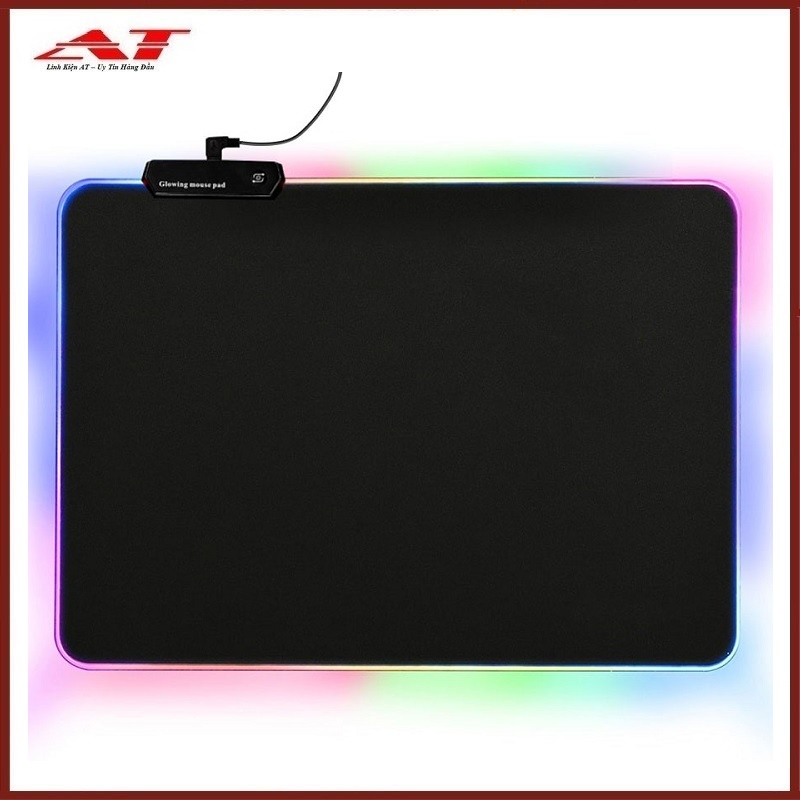 Bàn Di Chuột, Lót Chuột Pad đèn led RGB kích thước (35CM*25CM*4MM)