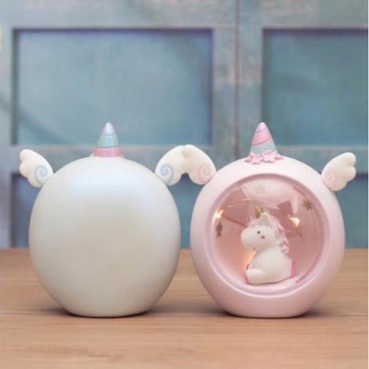 Đèn Trang Trí Hình Kỳ Lân Sáng Tạo Qùa Tặng Sinh Nhật Đèn Ngủ Xinh Xắn siêu cute