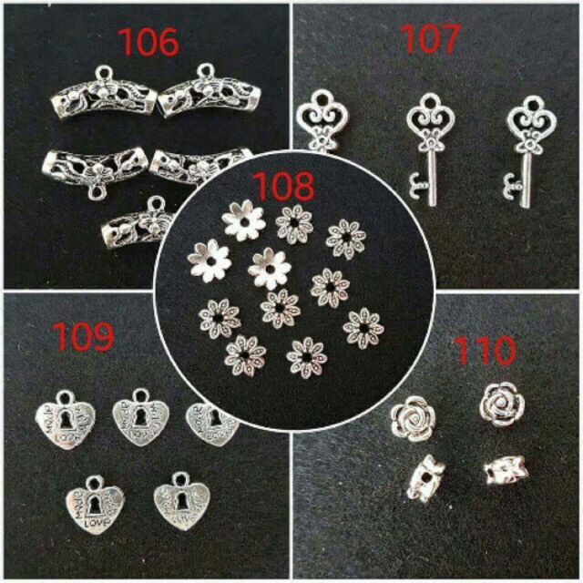 Ống và hoa trang trí