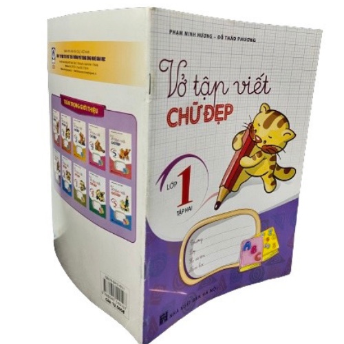 Sách - Vở tập viết chữ đẹp lớp 1 - tập 2