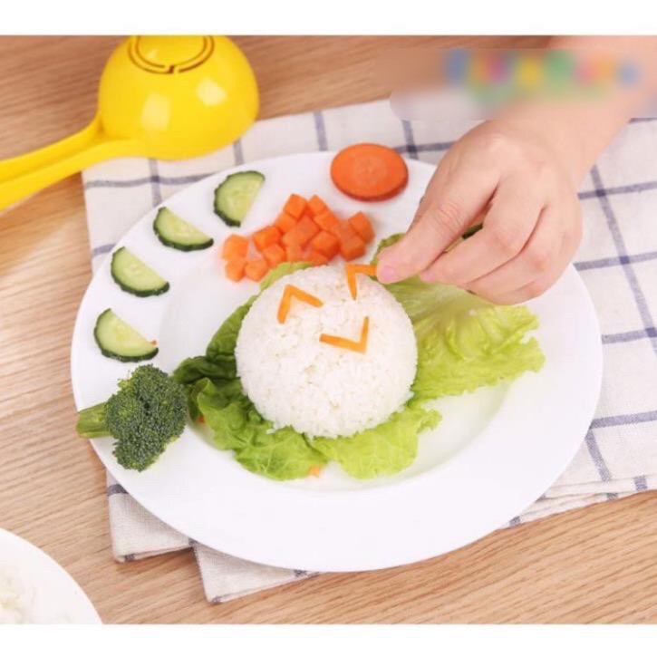 Thìa tạo hình cơm tròn - Cao cấp