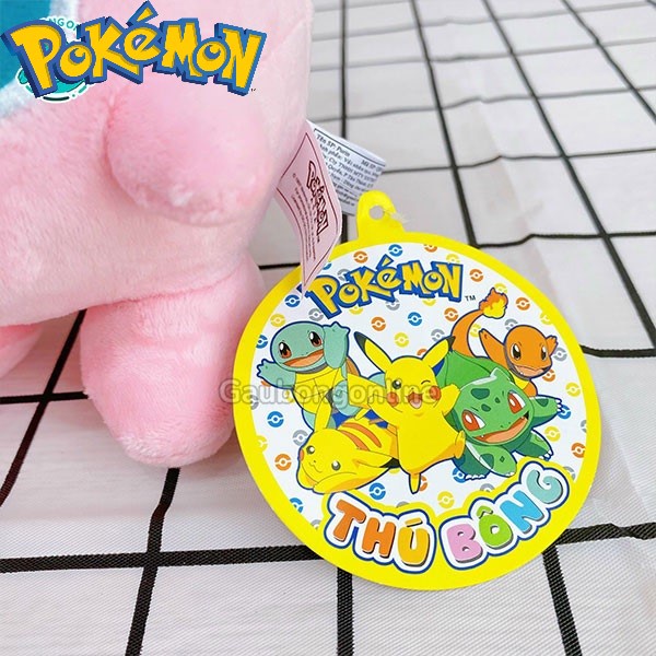 Gấu bông Bửu bối thần kỳ bong bóng hồng tròn Ú Pokemon PURIN 766