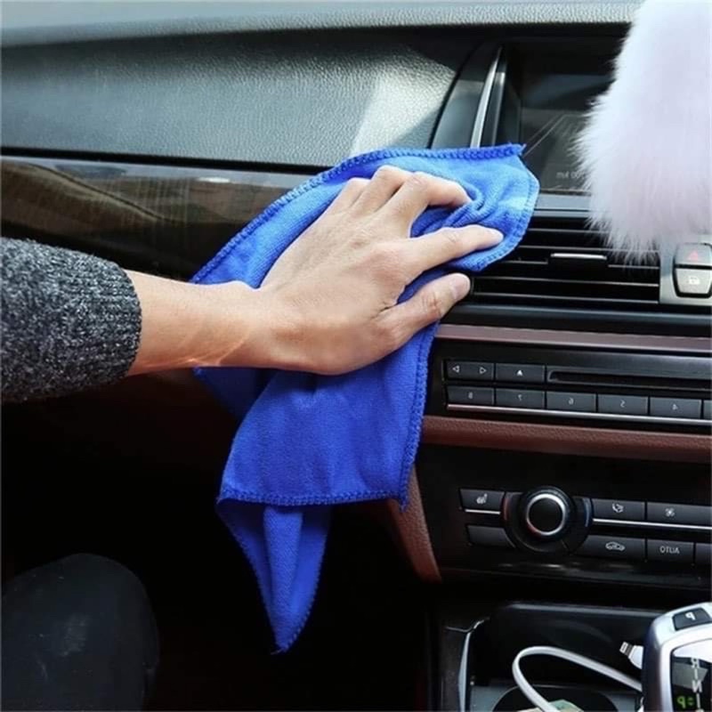Khăn lau ô tô chuyên dụng - Khăn lau xe chuyên dụng Microfiber
