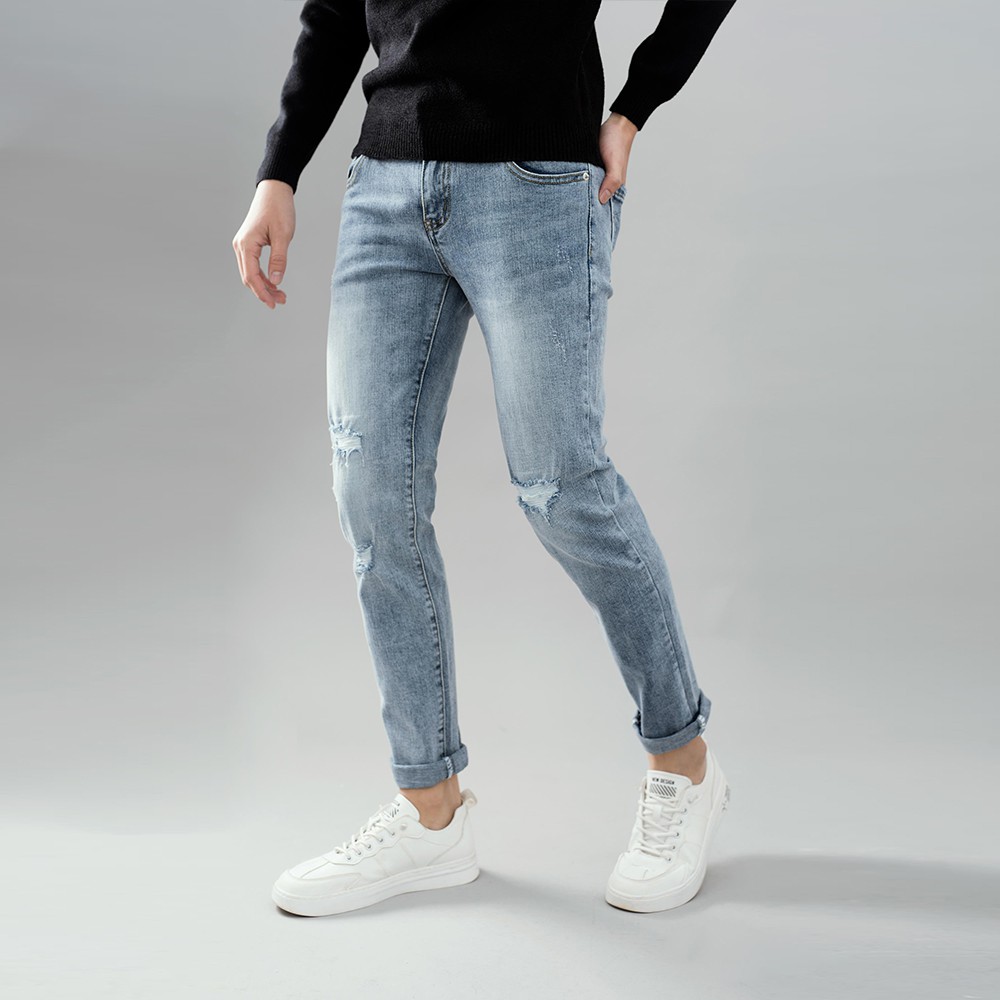 Quần jean nam cao cấp thương hiệu 360 Boutique - QJDTK122 | BigBuy360 - bigbuy360.vn
