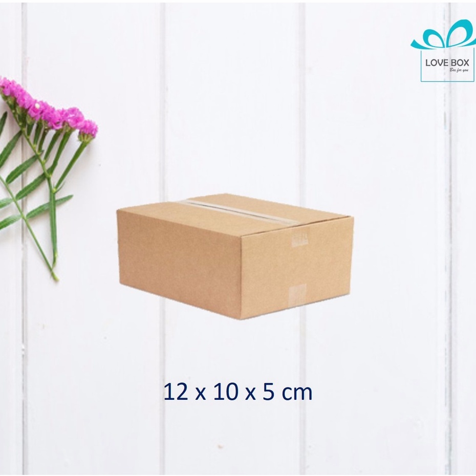Hộp carton 12x10x5 - Combo 25 hộp giá tận xưởng