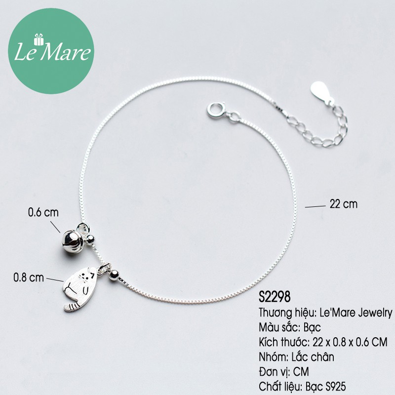 Lắc chân bạc S2298 - Le'mare Jewelry | BigBuy360 - bigbuy360.vn