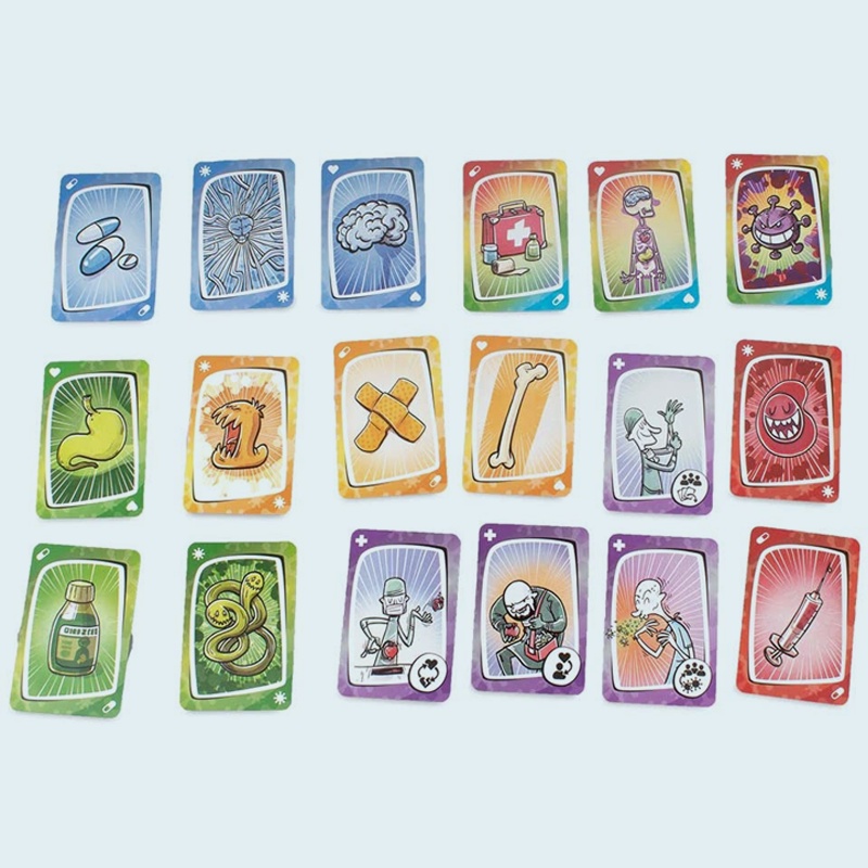 Goliath Virus Card Game Bộ Thẻ Trò Chơi Goliath Virus Vui Nhộn Dành Cho Tuổi 8