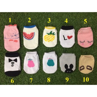 Set 10 đôi vớ hoạt hình cho bé T02