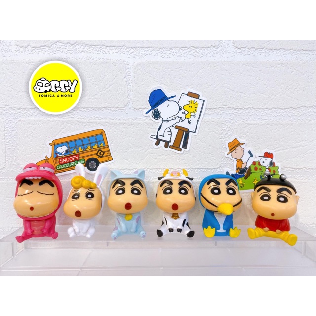 [ CÓ SẴN ] Bộ mô hình Shin Chan - Cậu Bé Bút Chì