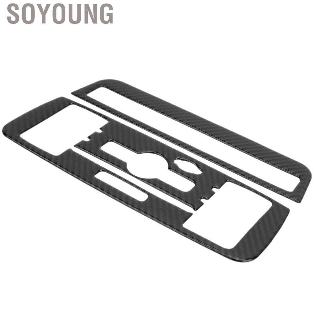 Ốp bảo vệ bảng điều khiển máy hòa bằng sợi carbon cho Mercedes-Benz A Class B CLA GLA