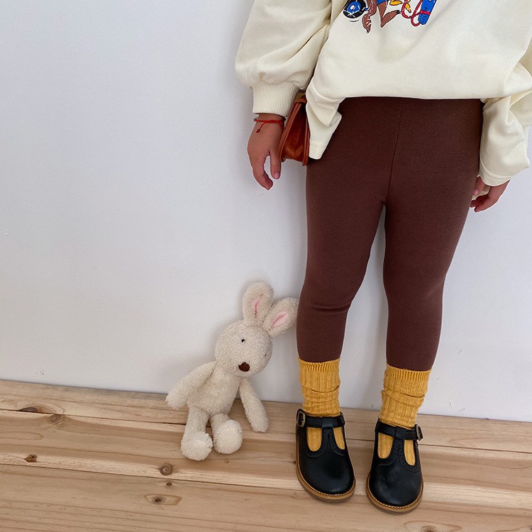 Quần legging cho bé gái/ trai Ambb Kids chất cotton hàng đẹp (có clip, ảnh thật)