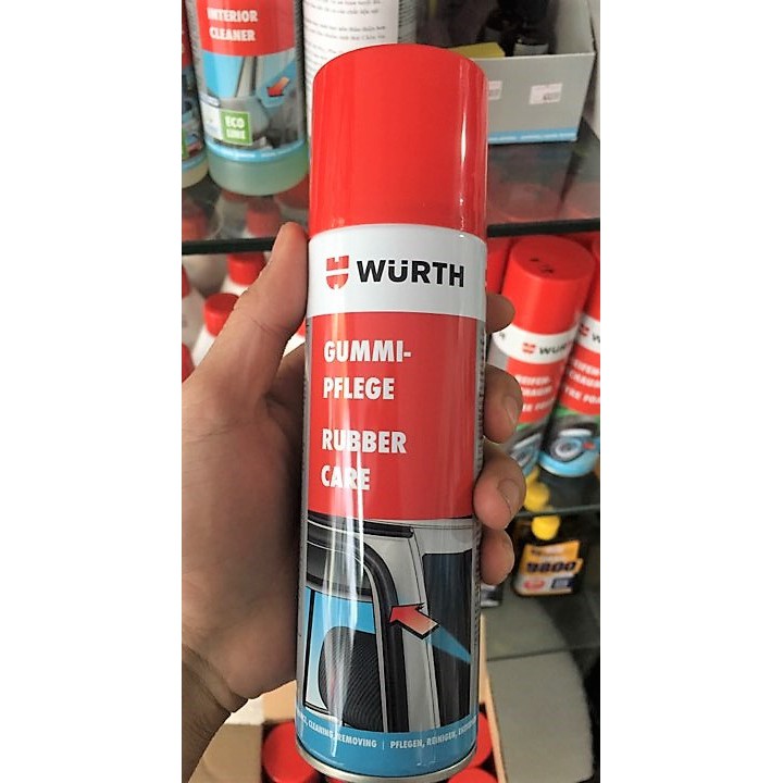 Bảo dưỡng cao su wurth 300ml