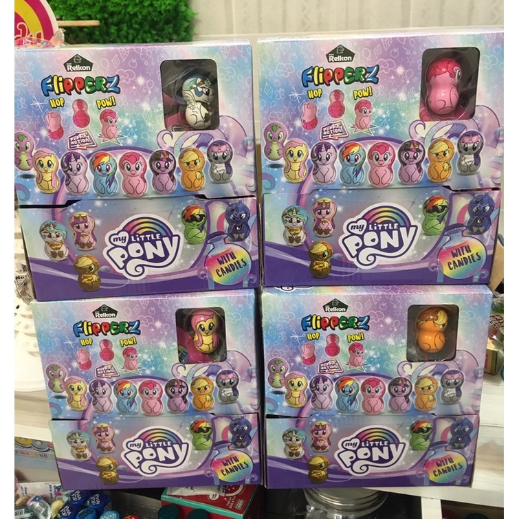 Kẹo Đồ Chơi Lật Đật My Little Pony Flipperz