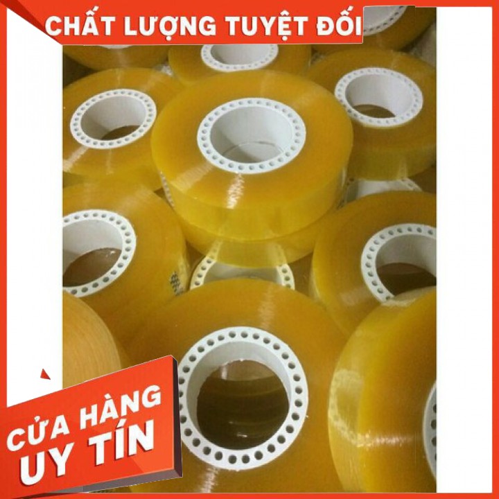 6 Cuộn băng dính trong, trọng lượng 4,5Kg-4,8Kg/6cuộn❣️Lõi lỗ nhựa