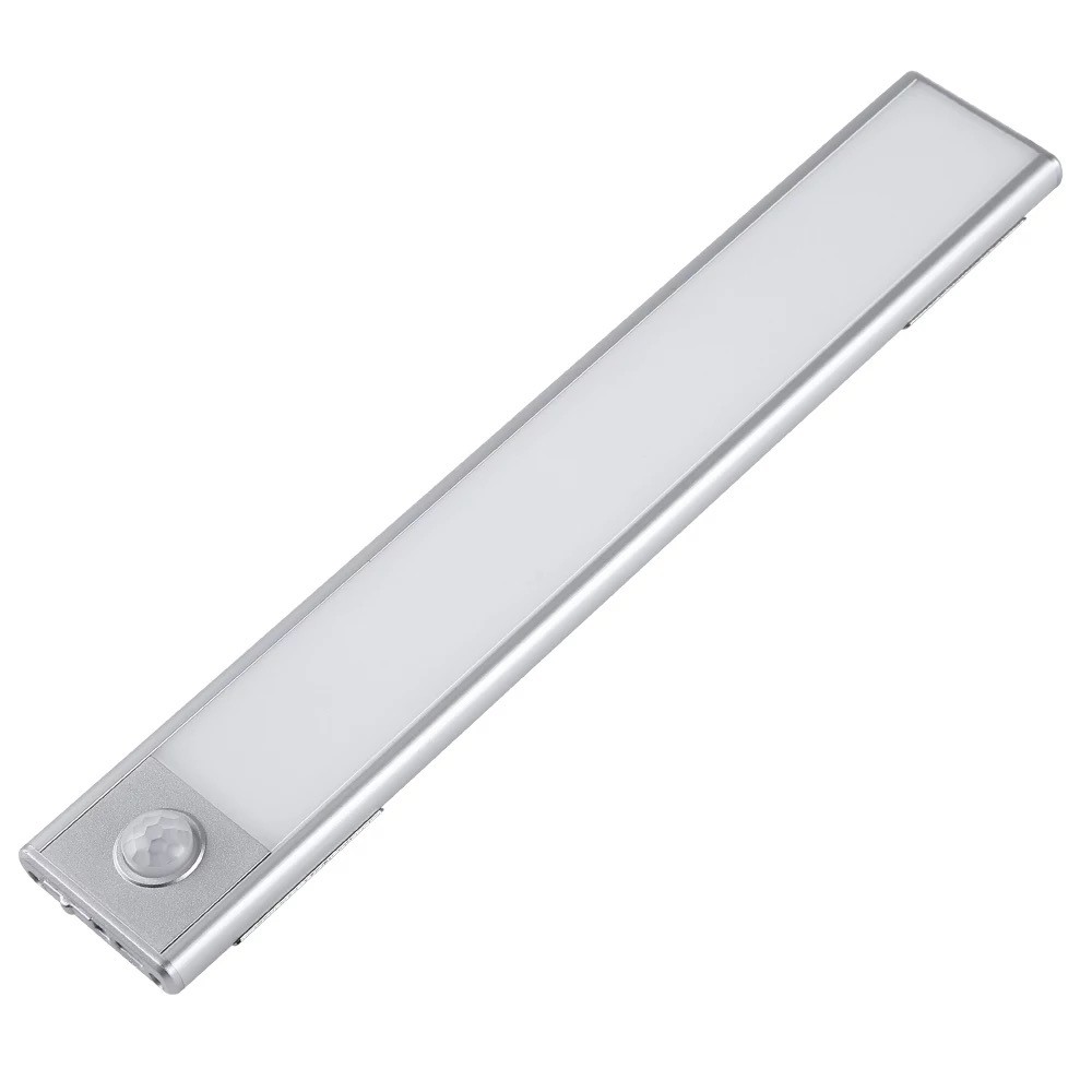 Bộ đèn LED cảm ứng tiện dụng gắn tủ quần áo , tủ chén ,tự động sáng , tích hợp pin sạc.