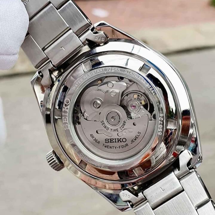 Đồng hồ Nam chính hãng Seiko 5 Sports Automatic SRPC51K1 Lịch thứ ngày-Máy cơ tự động-Dây kim loại cao cấp-Size 44mm