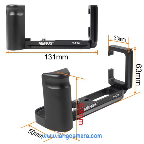 L-Plate Fujifilm XT10, XT20, XT30 - Mengs