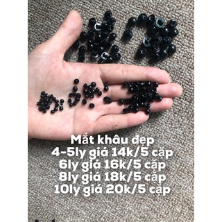 Mắt khâu loại đẹp và loại thường